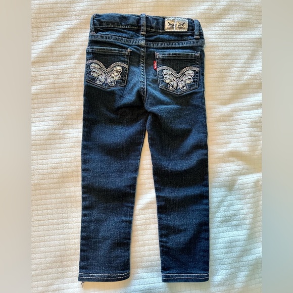 Garanimals top, Levi’s Denim Legging bottom Girl 3T EUC - Picture 6 of 10